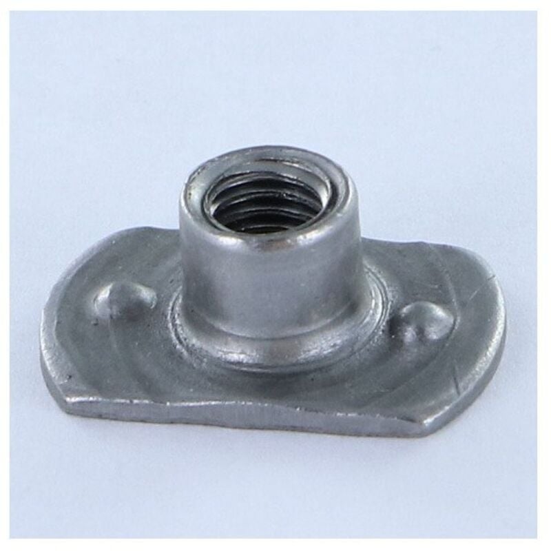 Ecrou cylindrique à souder M10 Bossage intérieur 26X18 Acier brut-100 pièces