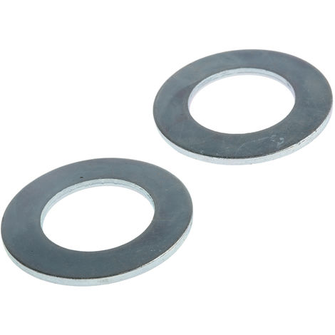 10 Pcs Rondelles Plates en Acier Allié Zingué Galvanisé, (Tailles: M20) Rondelle  Plate pour L'étanchéité des Vis, Bagues D'étanchéité, Accessoires de ISO  7089 DIN 125 (21mm x 37mm) : : Cuisine et