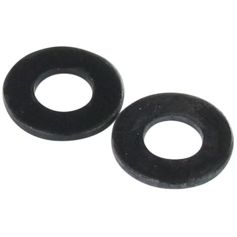 VIS EXPRESS Rondelle Plate M8X18X1.5 M Acier zingué noir-30 pièces