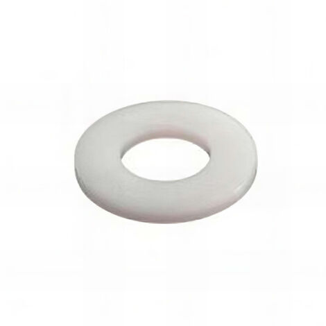 Rondelle plate moyenne M16 mm M Polyamide naturel - Boite de 50 pcs - Fixtout RPM16NY