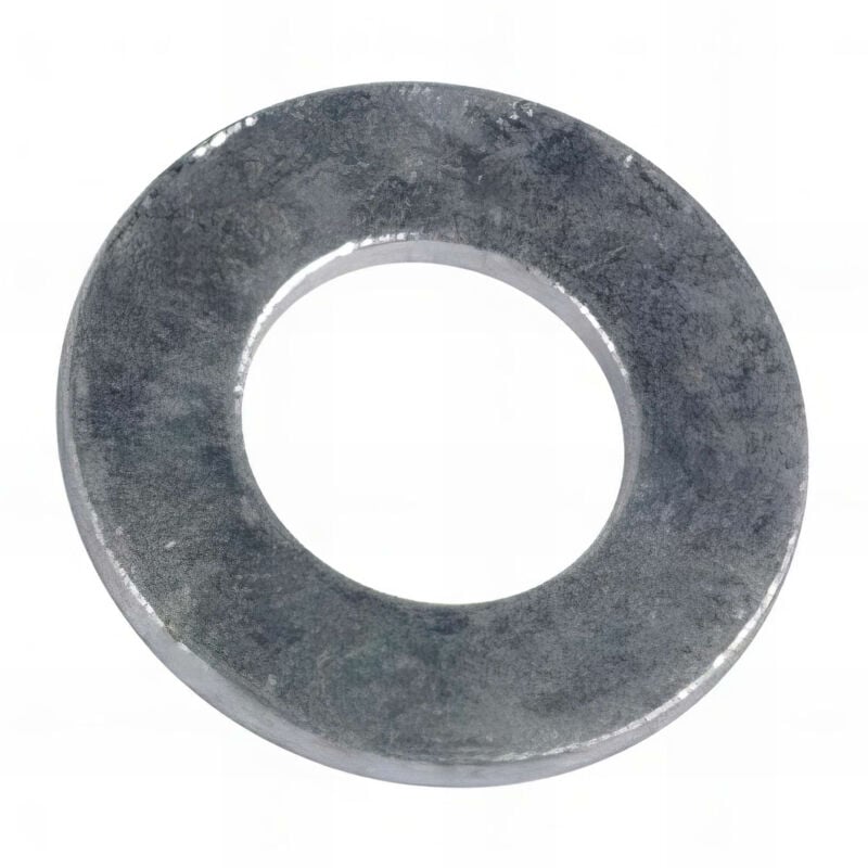 Rondelle plate moyenne M24 mm Galvanisée - Boite de 50 pcs Fixtout 42002409B