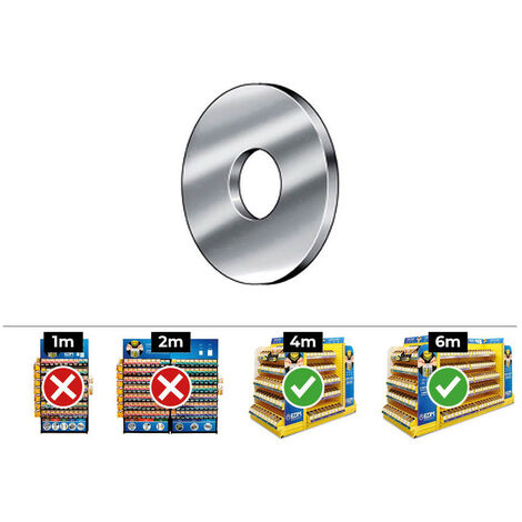 Rondelle Plate Zinc Din 9021 M10 Diamètre 10 Mm, Corps Large, Zinguée - Celo