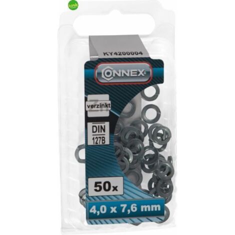 Rondelle spezzate zincate mm 4 pezzi 50 - masidef