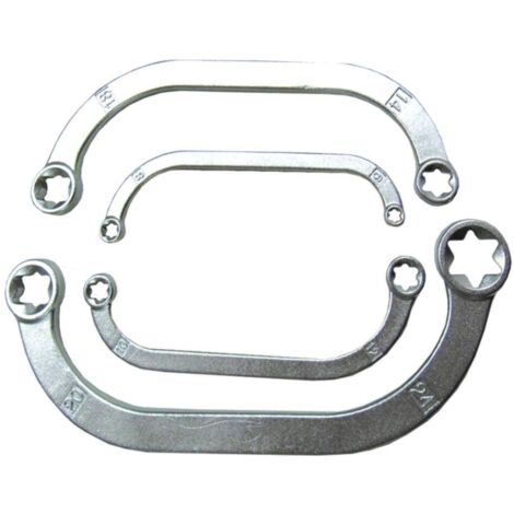 RONDELLE TORX curve da E6 a E24 - 4 PEZZI