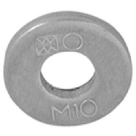Rondelle type 653 fl électrolyt. vz Exécution à carreaux 10,5x25mm (Par 100)