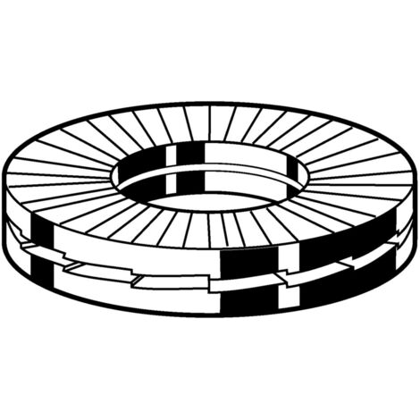 Rondelles de blocage Nord 1.4404NL10spss (Par 200)