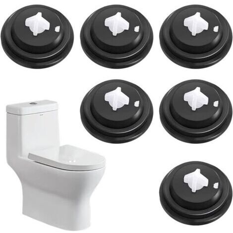 Rondelles de Diaphragme de Soupape, 6 Pièces Valves à Flotteur pour robinet, Joint Chasse dEau WC,Rondelles de Diaphragme en Caoutchouc de Rechange pour