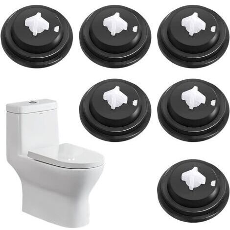 Rondelles de Diaphragme de Soupape, 6 Pièces Valves à Flotteur pour robinet, Joint Chasse dEau WC,Rondelles de Diaphragme en Caoutchouc de Rechange pour