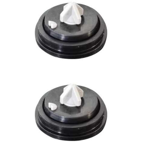 Rondelles de Diaphragme de Soupape,Membrane pour Robinet Flotteur,Valves à Flotteur,Membrane Joint pour Robinet Flotteur, Lot de 2 Rondelles de Diaphragme en Caoutchouc de Rechange Compatibles