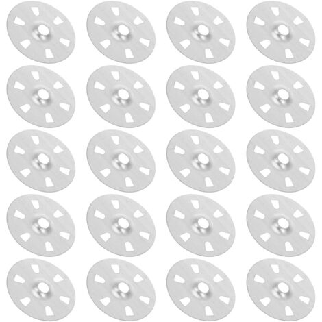 rondelles de fixation pour panneaux isolants en mousse