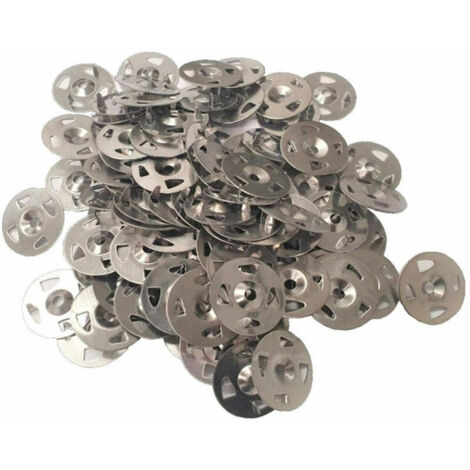 Rondelles de fixation (x100) Inox pour panneaux prêts à carreler