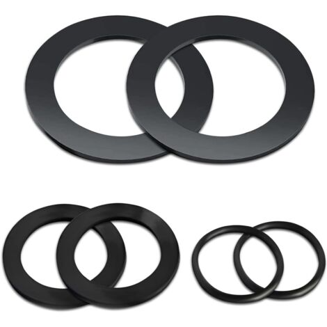 Rondelles en Caoutchouc avec Joint Torique pour Piscine, Joint Pompe pour Piscine 6 pièces Joints Toriques en Caoutchouc pour Vannes de Piscine 10747, 25006, 25010, 28633, 28635, 28621