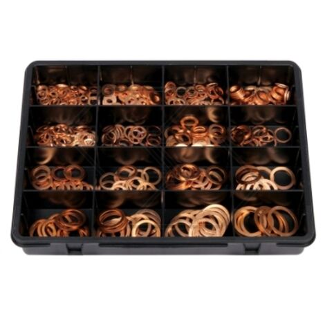Rondelles en cuivre en cassette 400 pièces A05885