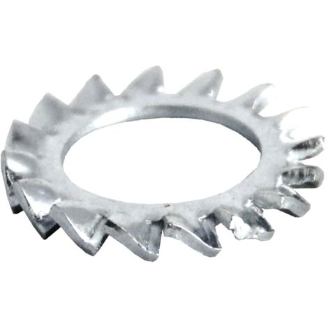 Rondelles frein externes dentelées ULTIMA AFB6798A3 Ø3xØ6 Ep.0,4 mm - Boîte de 500