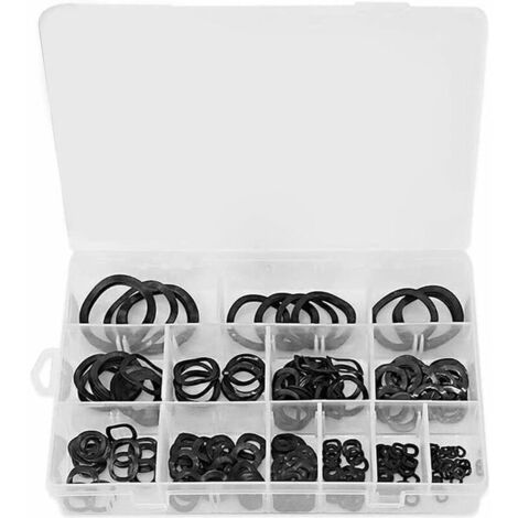 Rondelles Ondulées En Acier Au Carbone Type De Compression Ondulé Rondelles Ressort Ondulées Kit D'assortiment M3 M31 Rondelles Ondulées De Hauteur Comprimé avec Boîte  320pcs