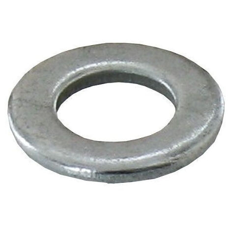 Rondelles plates acier zingué - Ø 12 mm - Lot de 18
