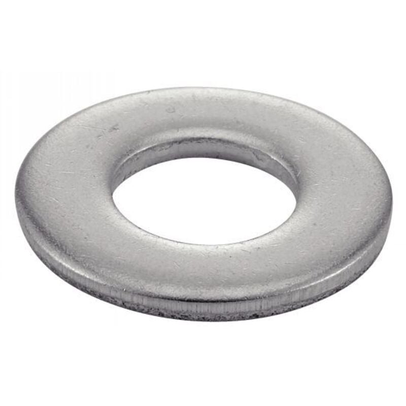 Rondelles plates série moyenne Mu inox A4, diamètre 6 mm, boîte de 200 pièces Acton