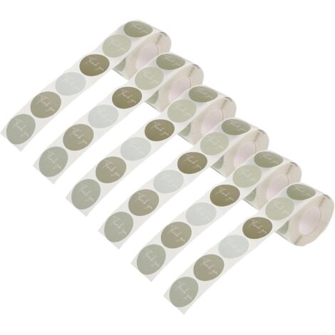 Ronds de Fermeture 1 Pouce Merci 3000 Pi ces tiquettes Adh