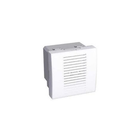 Ronfleur 70db tension 24V CC / 8V AC / 230V CA blanc format 45mm Altira SCHNEIDER ALB45512