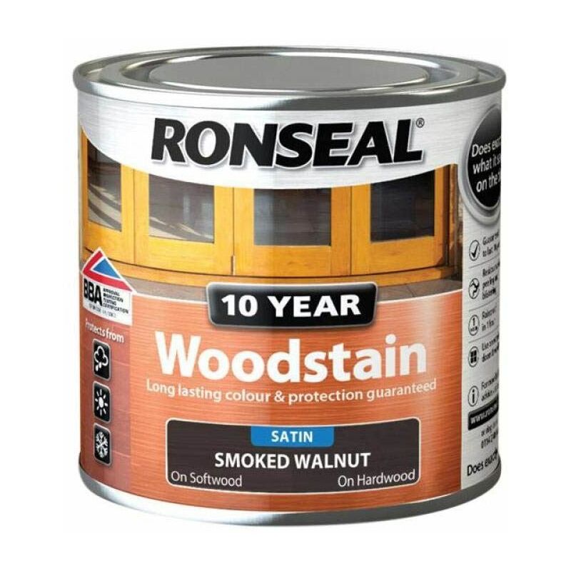 TBC - 10 Year Woodstain Smoked Walnut 250ml RSL10WSSW250