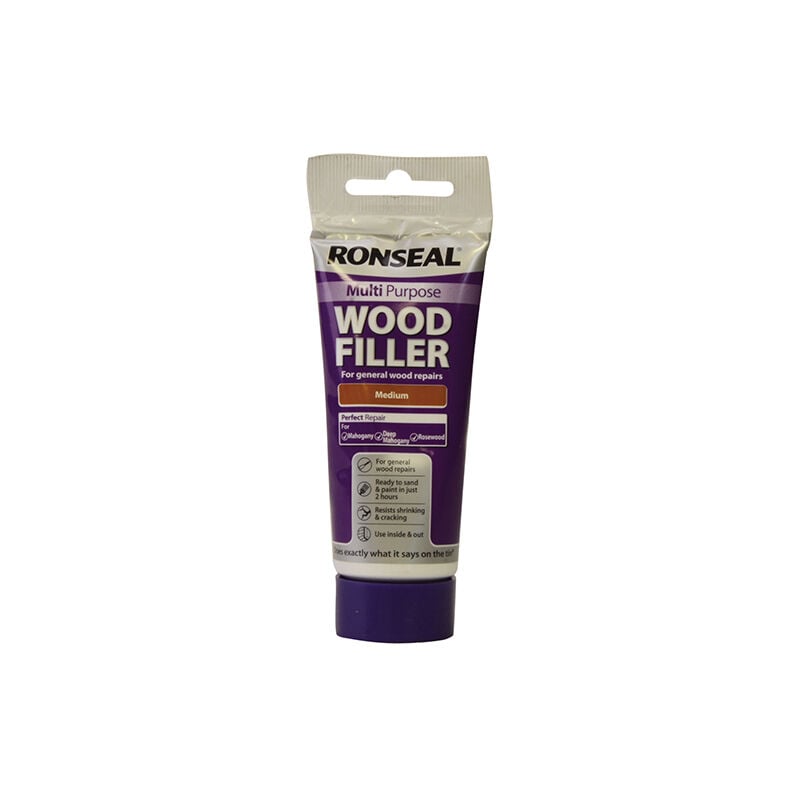 Ronseal - 33637 Multipurpose Wood Filler Tube Medium 100g RSLMPWFM100G