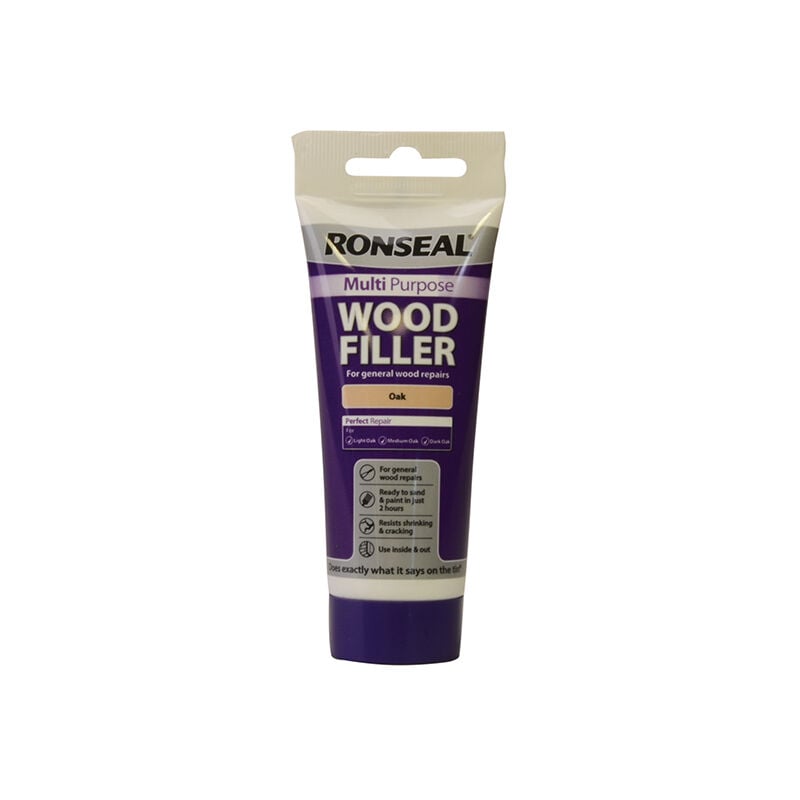 Ronseal - 37531 Multipurpose Wood Filler Tube Oak 100g RSLMPWFO100G