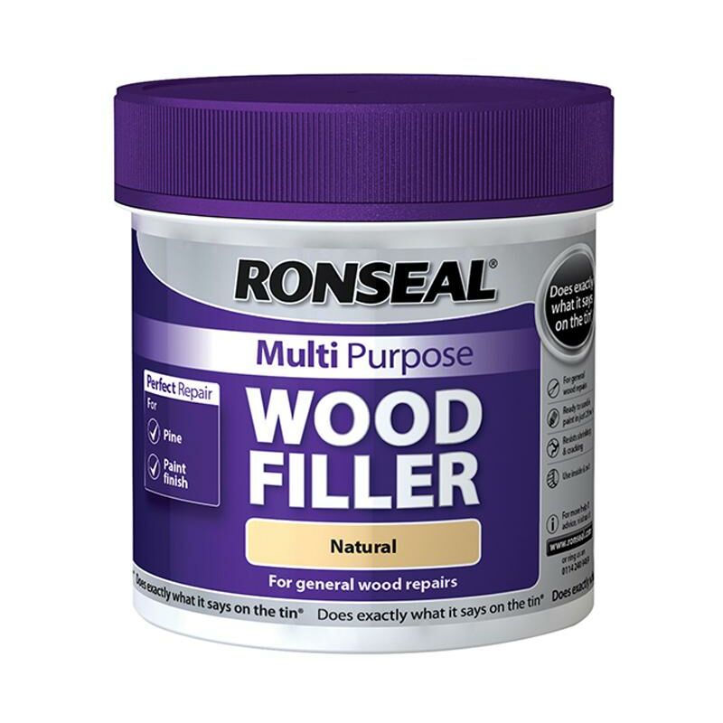 Ronseal - Multi Purpose Wood Filler - Natural - 465g Tub