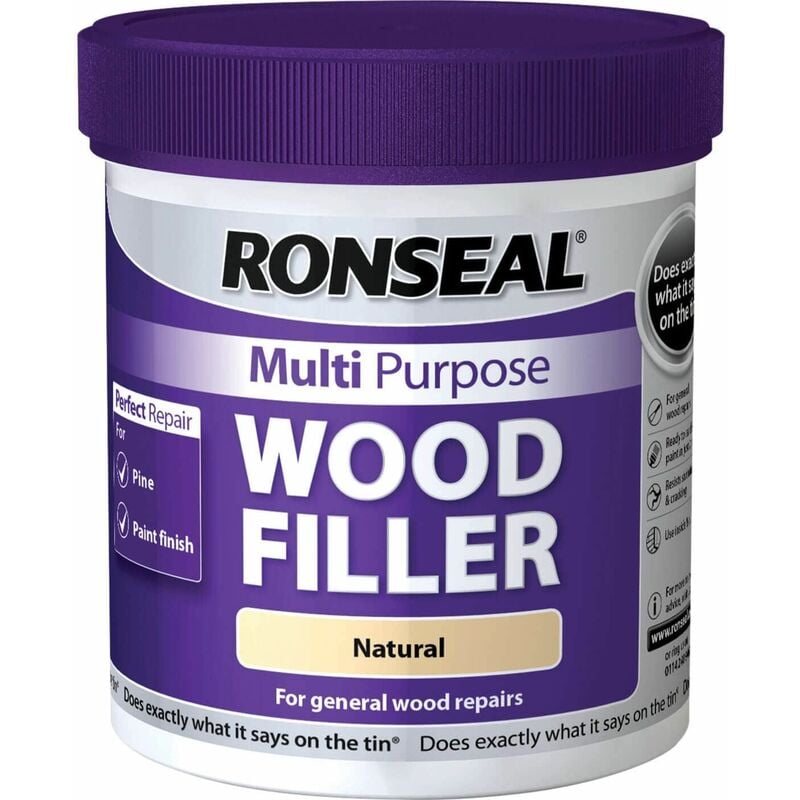 Ronseal - Multi Purpose Wood Filler Tub Natural 930g RSLMPWFN930