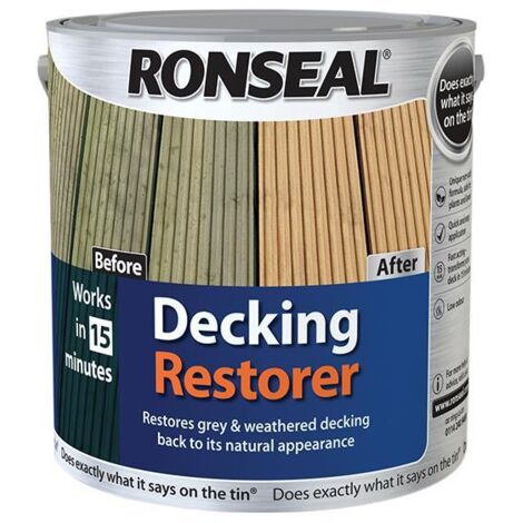 Ronseal 35767 Decking Restorer 2.5 litre RSLDR25L