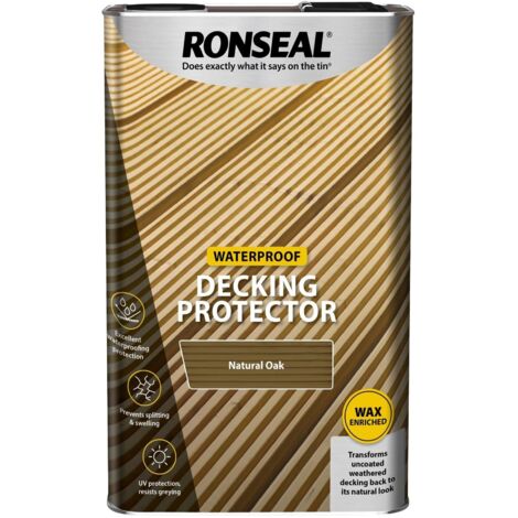 Ronseal 36434 Decking Protector Natural 5 litre RSLDPN5L