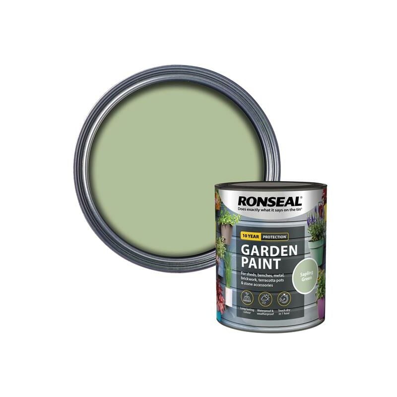 37394 Garden Paint Sapling Green 750ml RSLGPSG750 - Ronseal