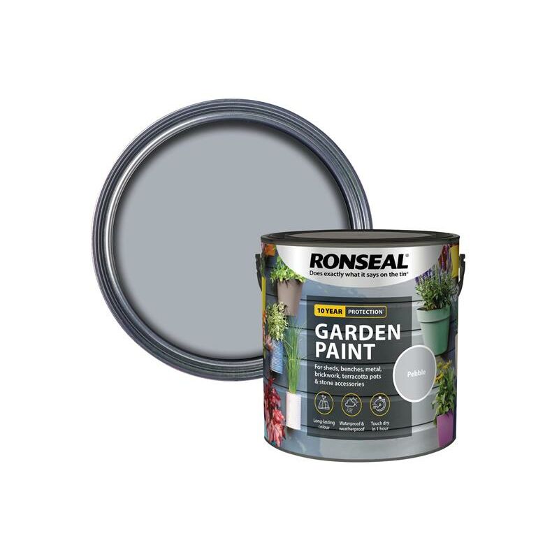 Ronseal Garden Paint Pebble 2.5 litre RSLGPP25L