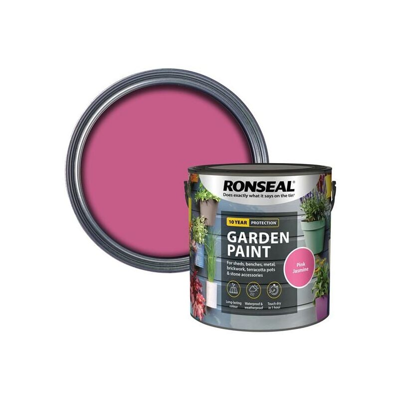 Ronseal - Garden Paint Pink Jasmine 2.5 litre RSLGPPJ25L