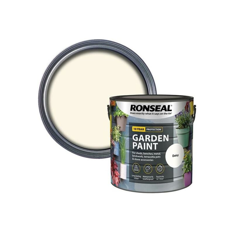 Ronseal - Garden Paint Daisy 2.5 litre RSLGPD25L