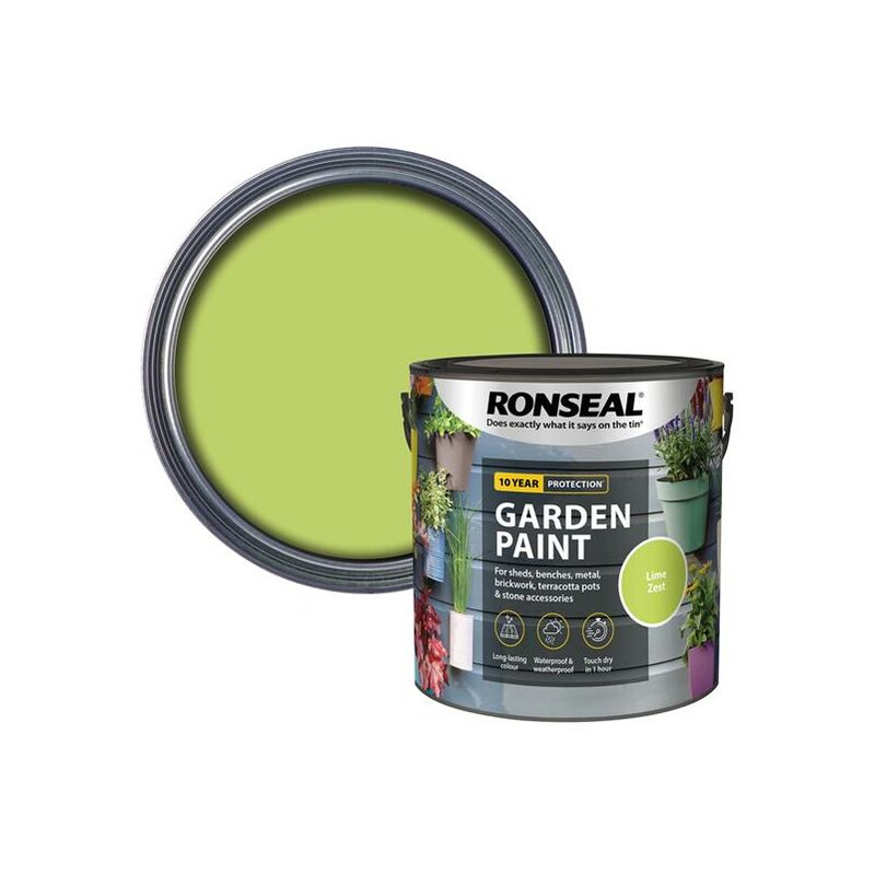 Ronseal - Garden Paint Lime Zest 2.5 litre RSLGPLZ25L