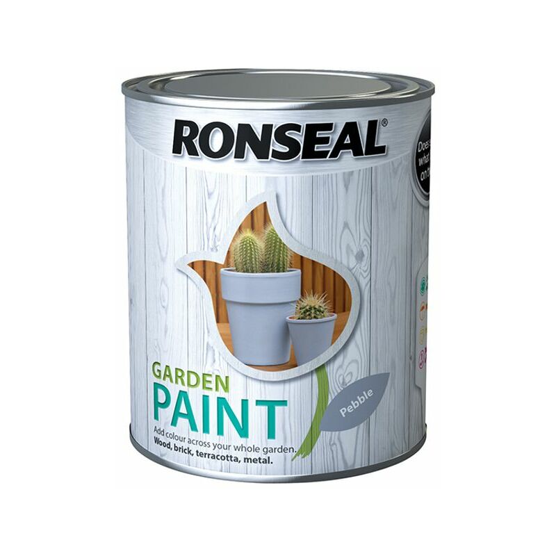 Ronseal - Garden Paint Pebble 750ml RSLGPP750 - Grey