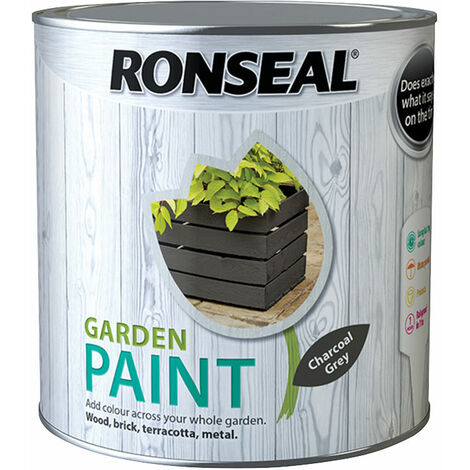 main image of "Ronseal Outdoor Garden Paint - For Exterior Wood Metal Stone Brick - All Colours"