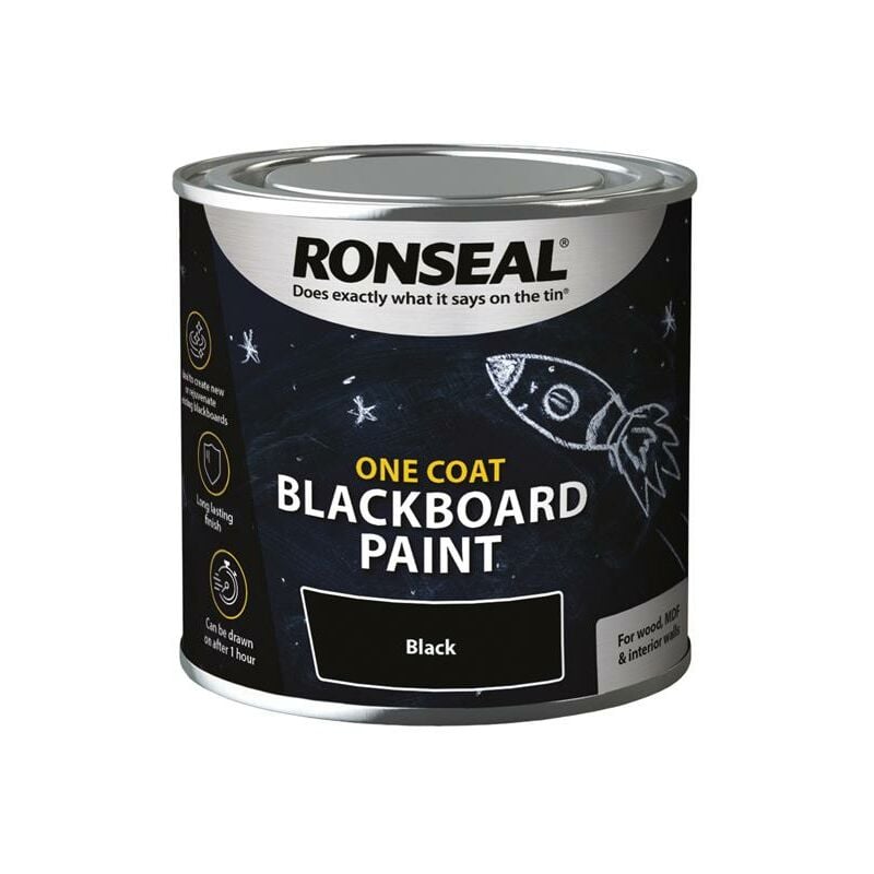 TBC - One Coat Blackboard Paint 250ml RSLOCBBP250