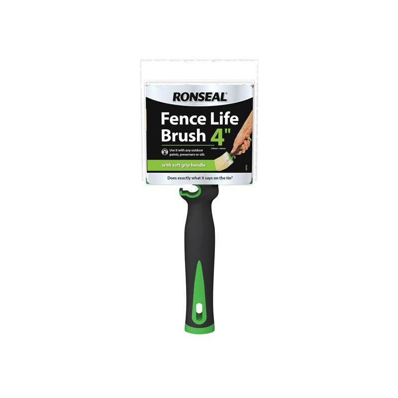 Ronseal - Soft Grip Fence Life Brush 100 x 40mm rslflbrush