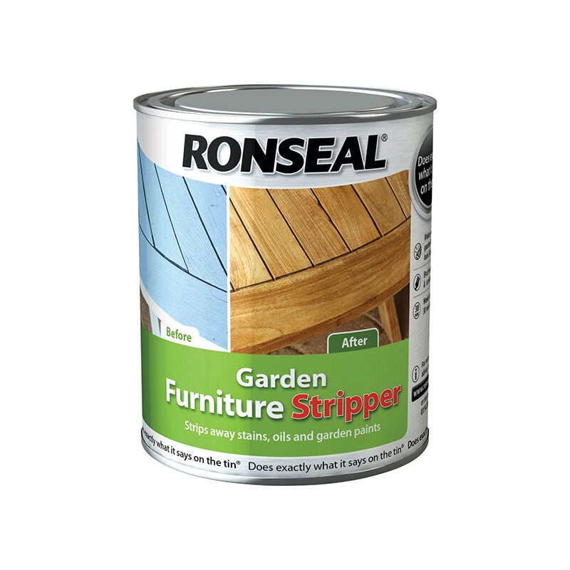 Ronseal - 37360 Garden Furniture Stripper 750ml RSLGFS750