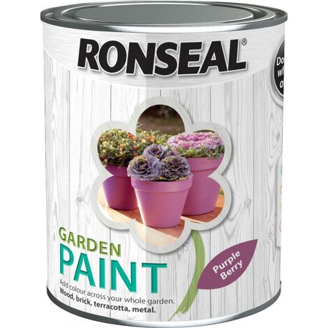 Ronseal Garden Paint Purple Berry 2.5L