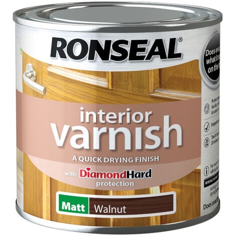 Everbuild - Quick Dry Wood Varnish Satin Clear 250ml