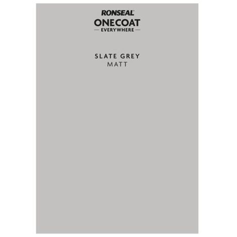 Ronseal KCB.7415603.12504.00 Peel & Stick Everywhere Slate Grey RSLPSESG