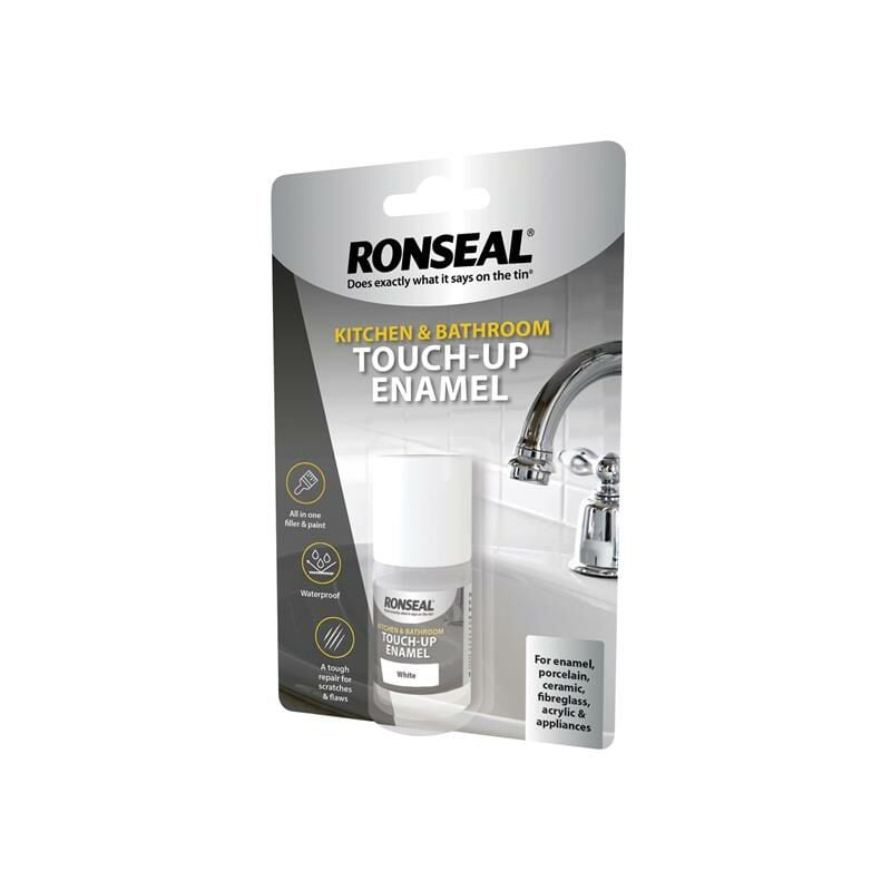 Ronseal - Kitchen & Bathroom Touch-Up Enamel 10ml rslkbtue