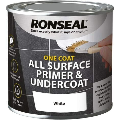 Ronseal One Coat All Surface White Primer & Undercoat 2.5L