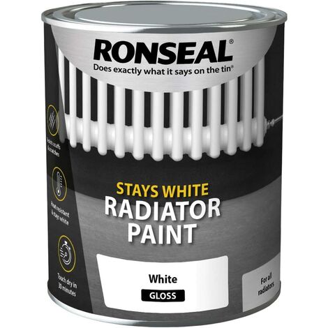 main image of "Ronseal One Coat Radiator Paint Gloss 750ml"