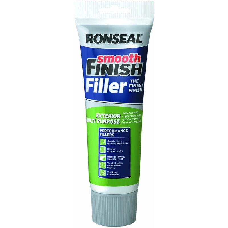 Ronseal - 36561 Smooth Finish Exterior Multipurpose Ready Mix Filler Tube 330g RSLERMF330G