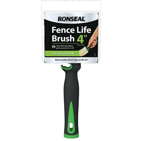 Ronseal Soft Grip Fence Life Brush 100 x 40mm