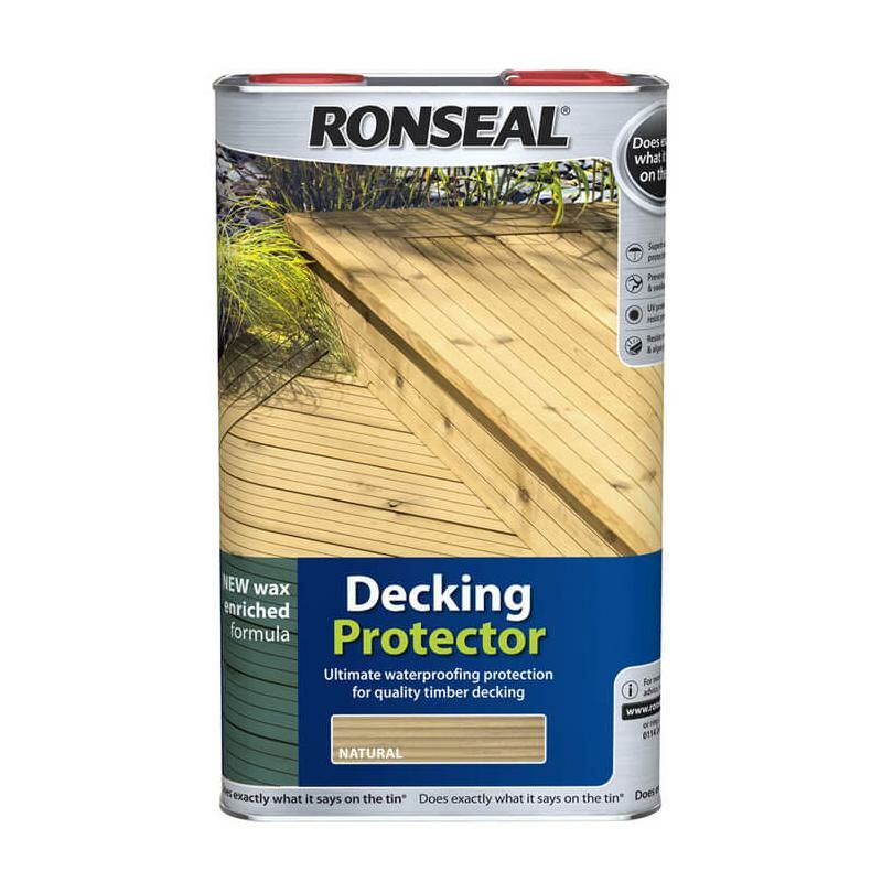 Trade Decking Protector - Natural 5L - Ronseal