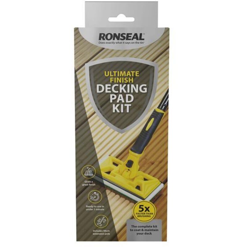 Ultimate Finish Decking Pad Kit rslda - Ronseal